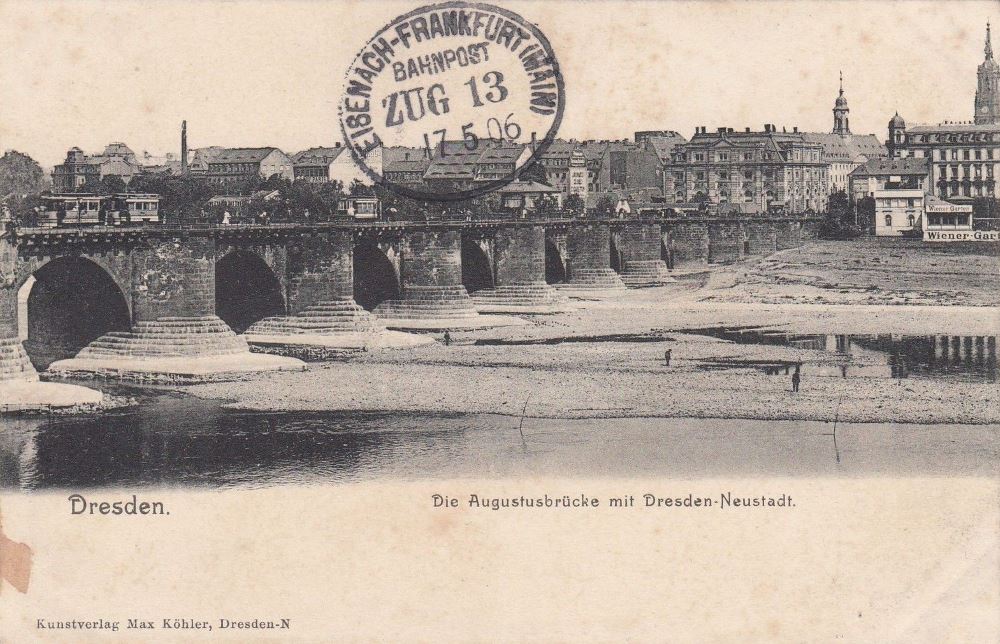 1904 Niedrigwasser