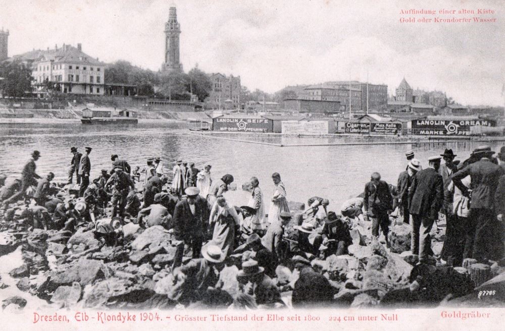 1904 Niedrigwasser