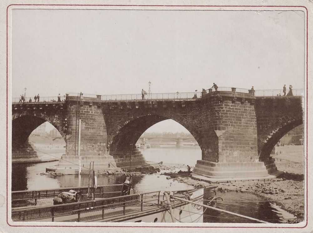 1904 Niedrigwasser