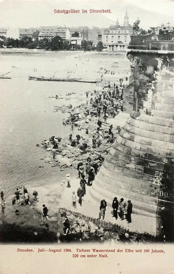 1904 Niedrigwasser