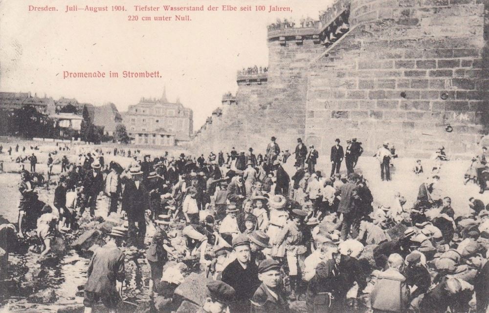 1904 Niedrigwasser