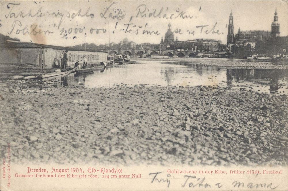 1904 Niedrigwasser