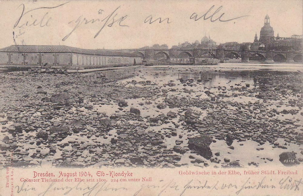 1904 Niedrigwasser