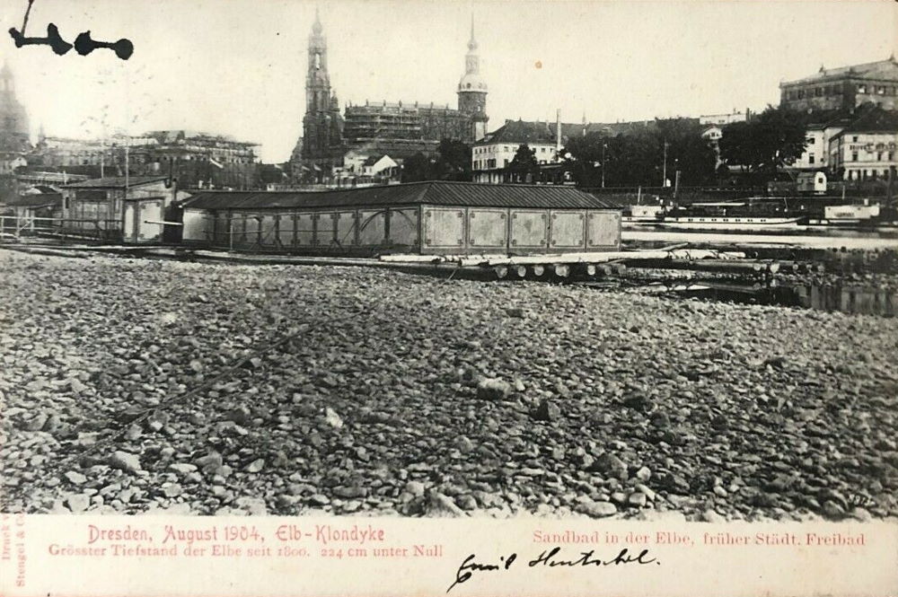 1904 Niedrigwasser