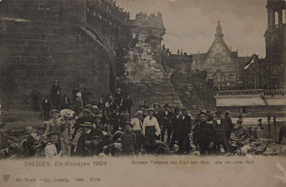 1904 Niedrigwasser