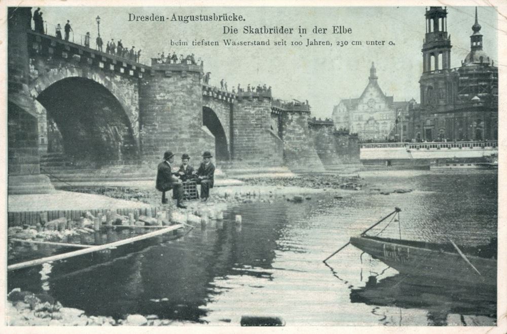 1904 Niedrigwasser