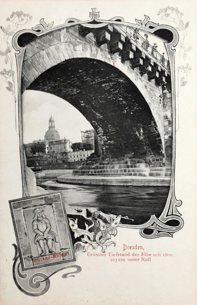 1904 Niedrigwasser