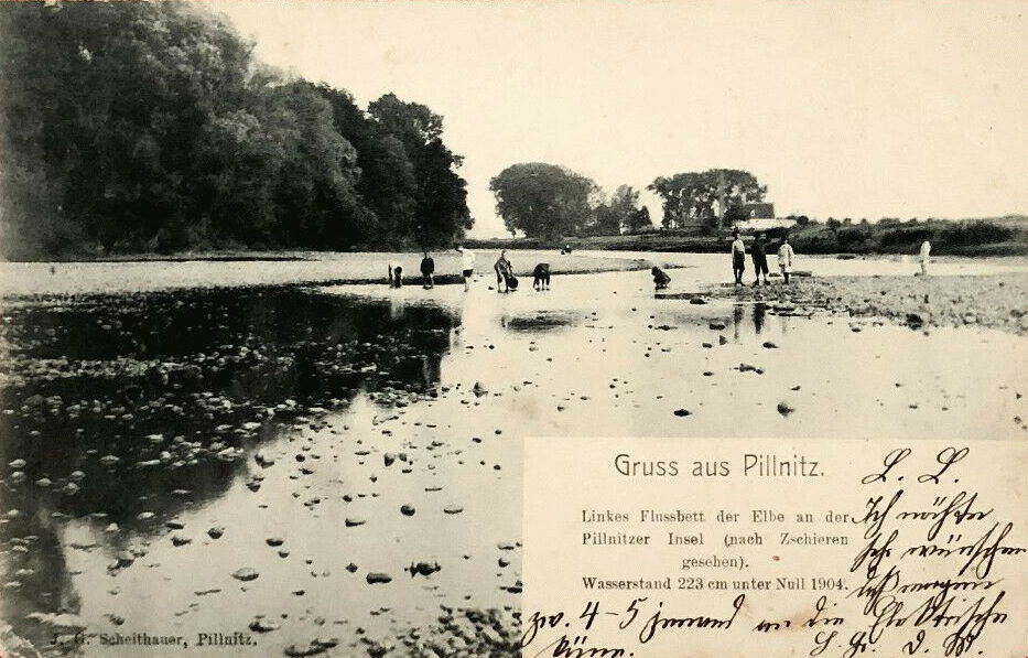 1904 Niedrigwasser