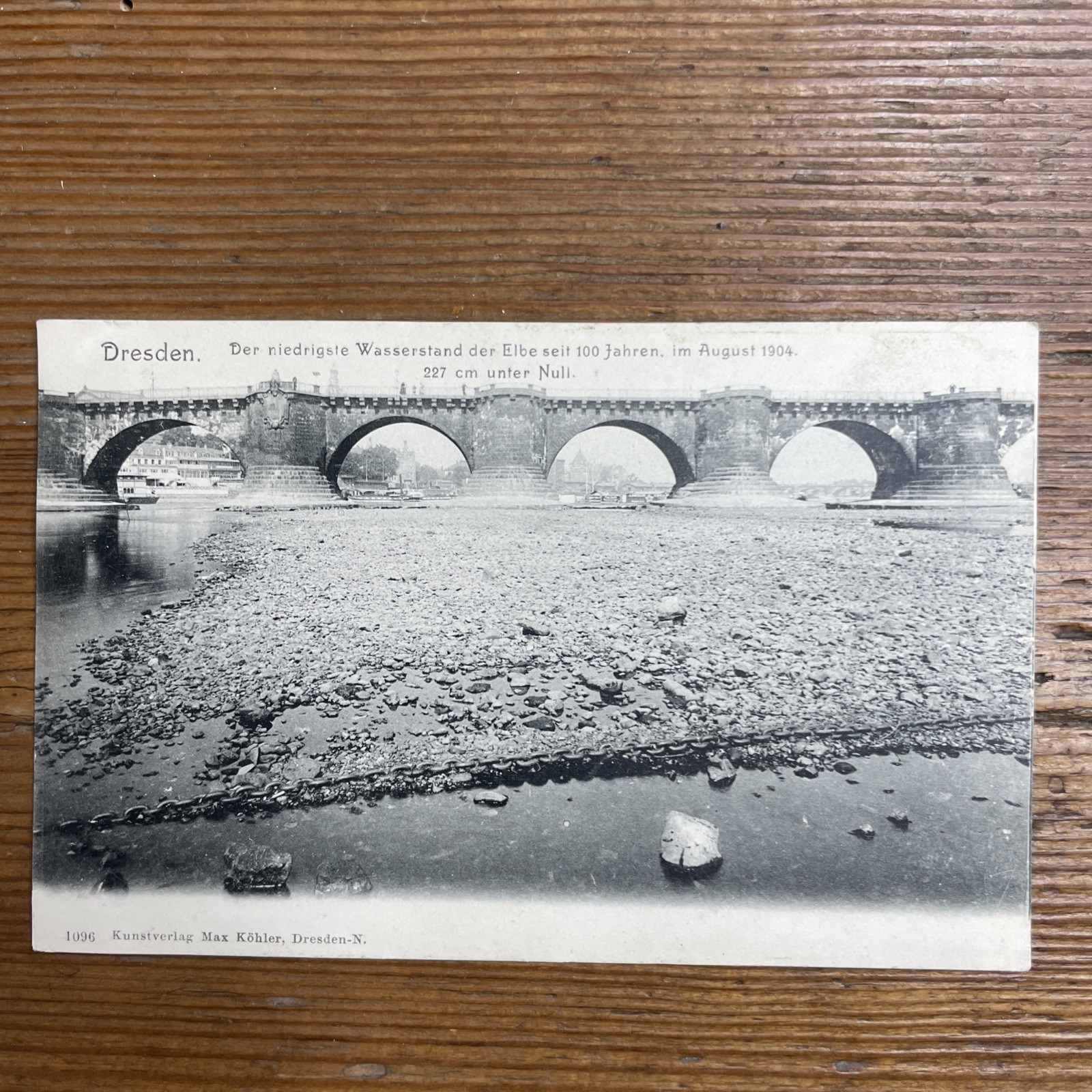1904 Niedrigwasser