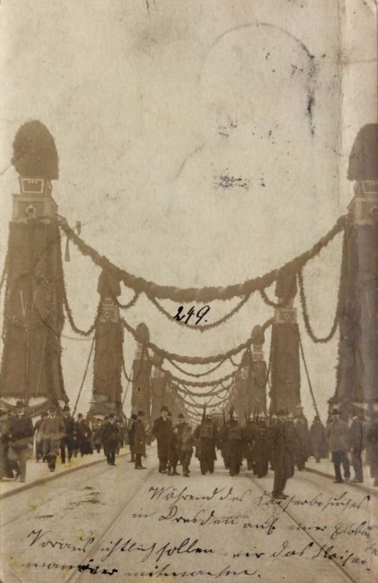 Besuch des Deutschen Kaisers 25.10.1905
