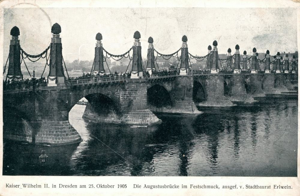 Besuch des Deutschen Kaisers 25.10.1905