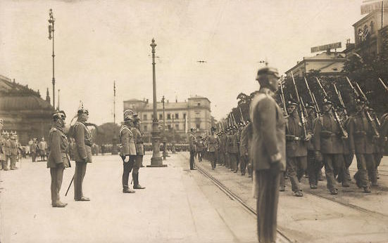 Besuch des Deutschen Kaisers 25.10.1905