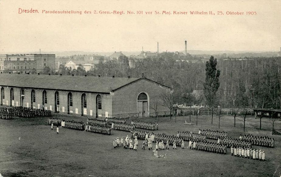 Besuch des Deutschen Kaisers 25.10.1905