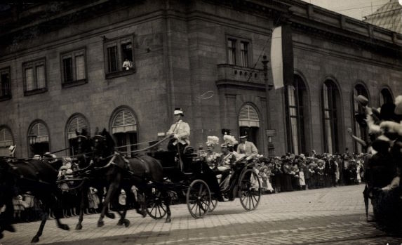 Besuch des Deutschen Kaisers 25.10.1905
