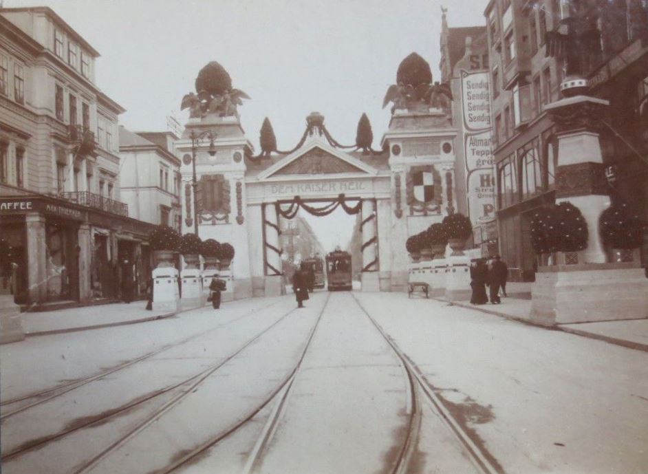 Besuch des Deutschen Kaisers 25.10.1905