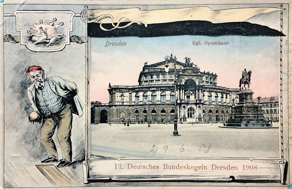 1908 13. Deutsches Bundeskegeln