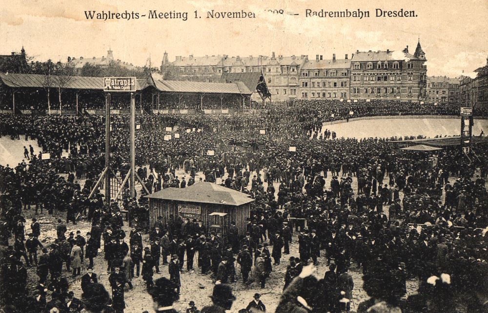 1908 Wahlrechts-Umzug 1.11.1908