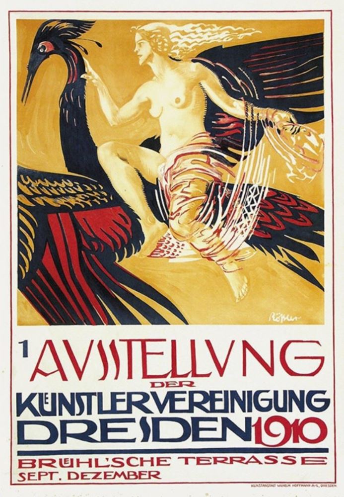 1910 1. Ausstellung der Künstlervereinigung