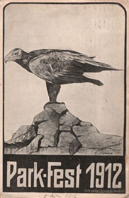 1912 Parkfest im zoologischen Garten