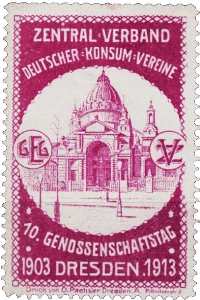1913 Genossenschaftstag des Zentralverbandes deutscher Konsumvereine