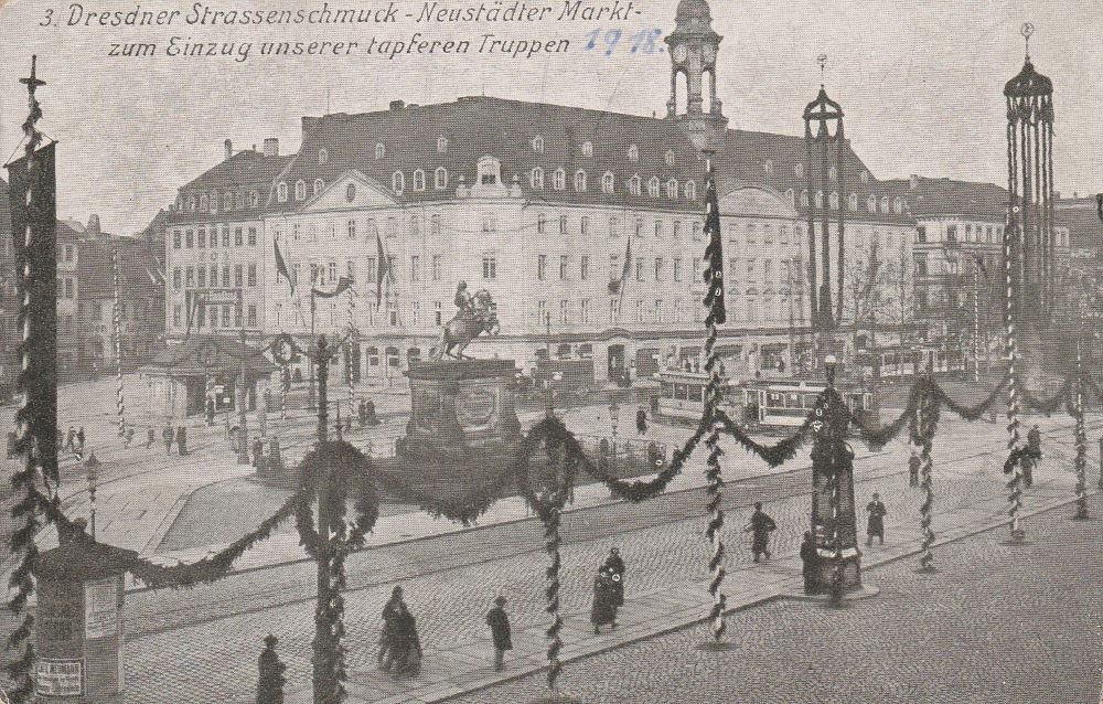 1918 Einzug der Fronttruppen