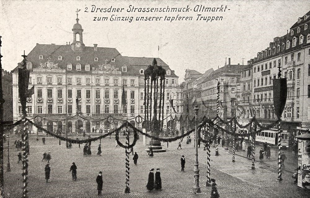 1918 Einzug der Fronttruppen