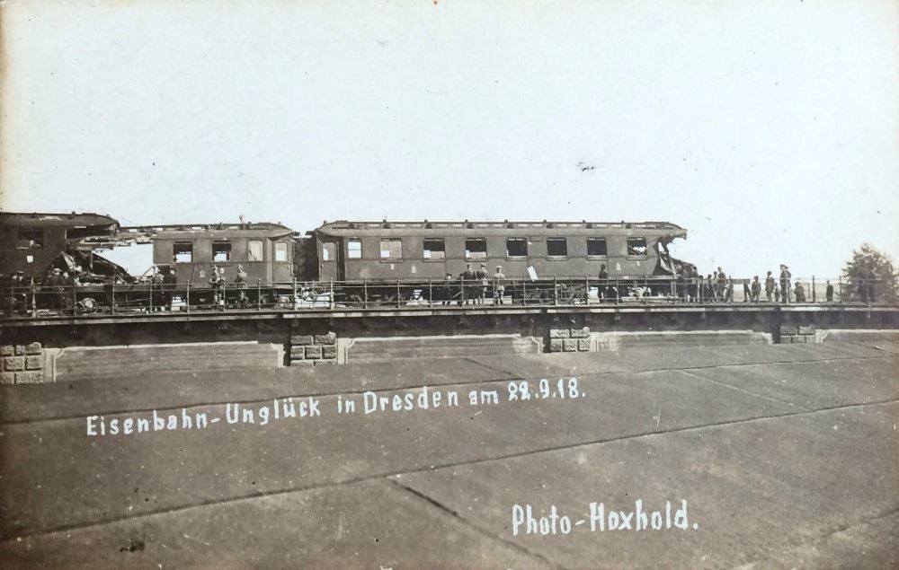 1918 Eisenbahn-Unglück
