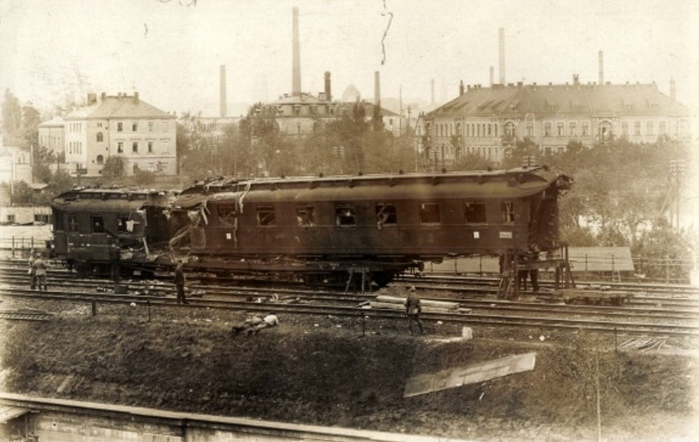 1918 Eisenbahn-Unglück