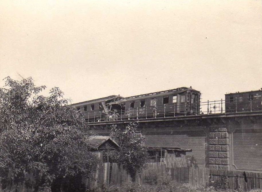 1918 Eisenbahn-Unglück