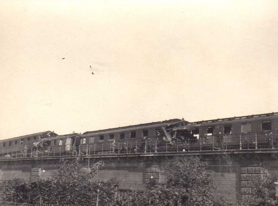 1918 Eisenbahn-Unglück
