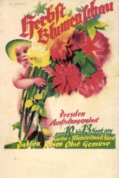Herbstblumenschau 1921
