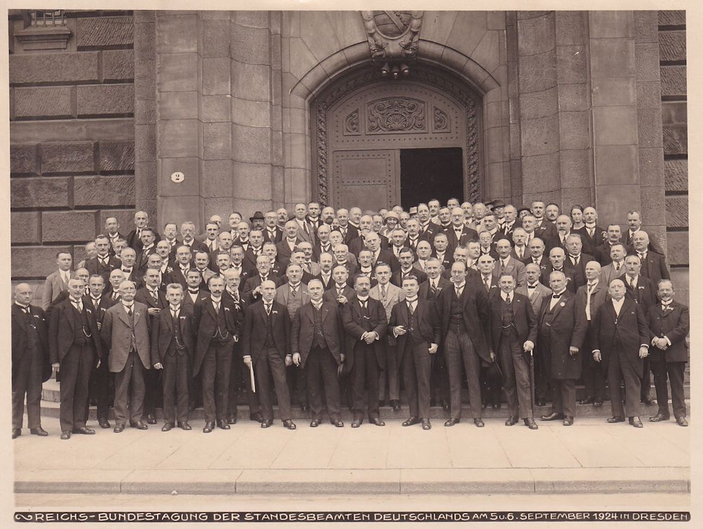 3. Bundestag des Reichsbundes der Standesbeamten 1924