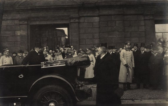 Besuch von Hindenburg 1925