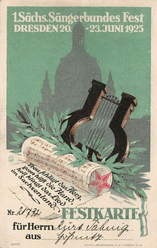1925 Sängerbundfest