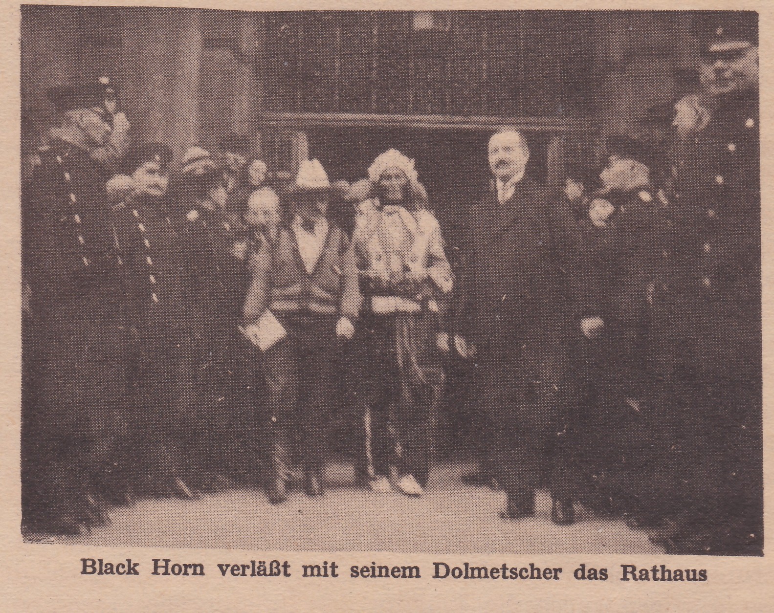 1926 Black Horns Empfang