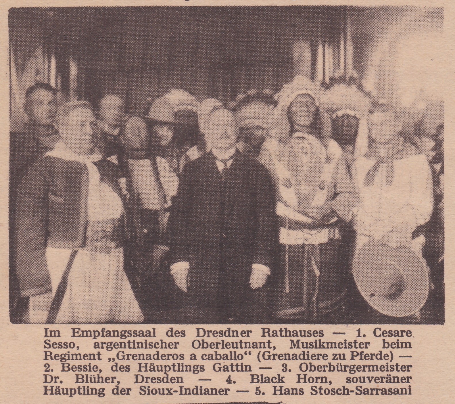 1926 Black Horns Empfang