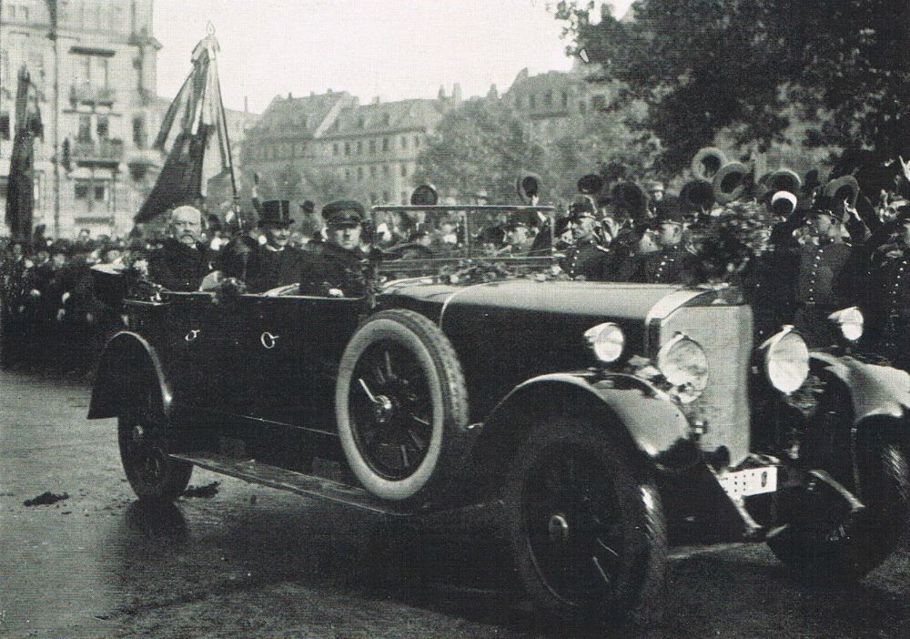 Besuch von Hindenburg 1926