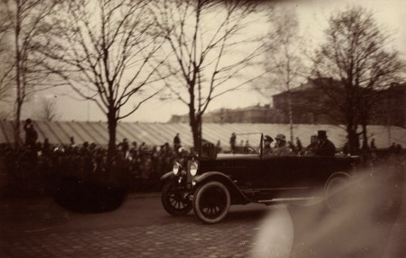 Besuch von Hindenburg 1926
