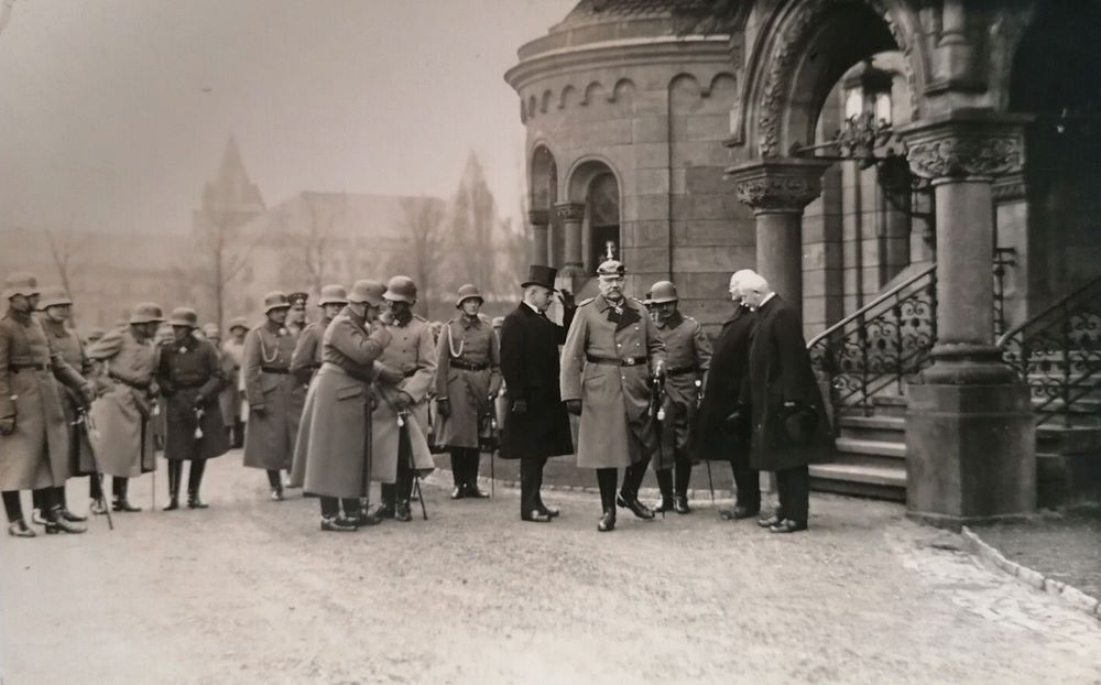 Besuch von Hindenburg 1926