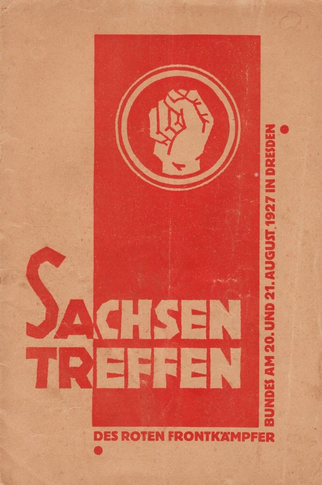Sachsen-Treffen der roten Frontkämpfer 1927