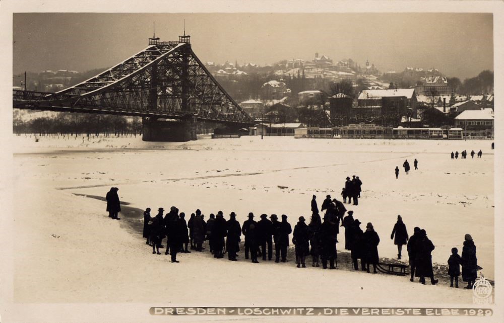 1929 vereiste Elbe