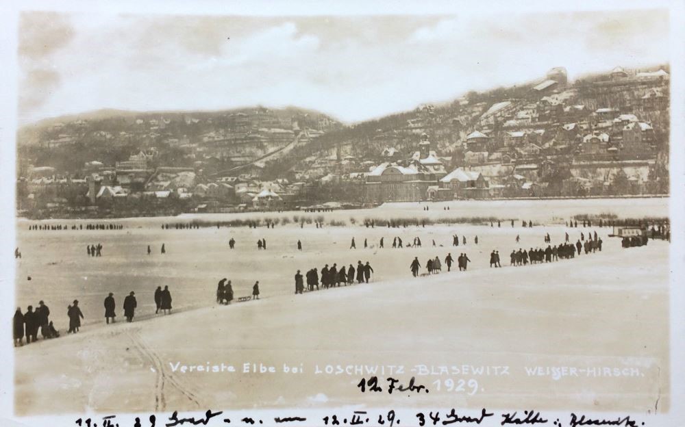 1929 vereiste Elbe