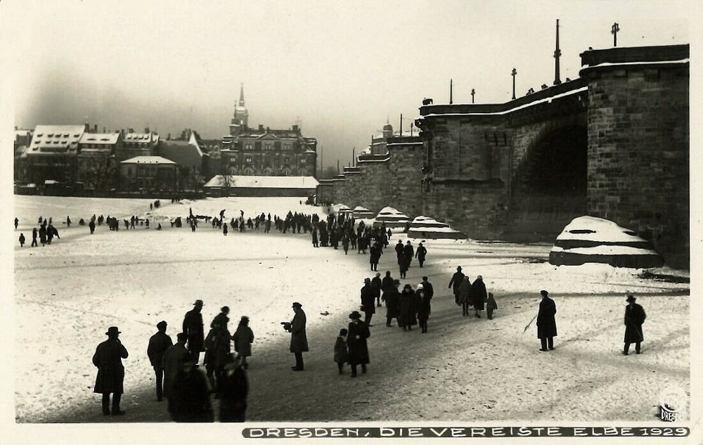 1929 vereiste Elbe