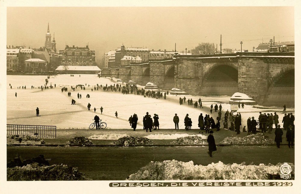 1929 vereiste Elbe