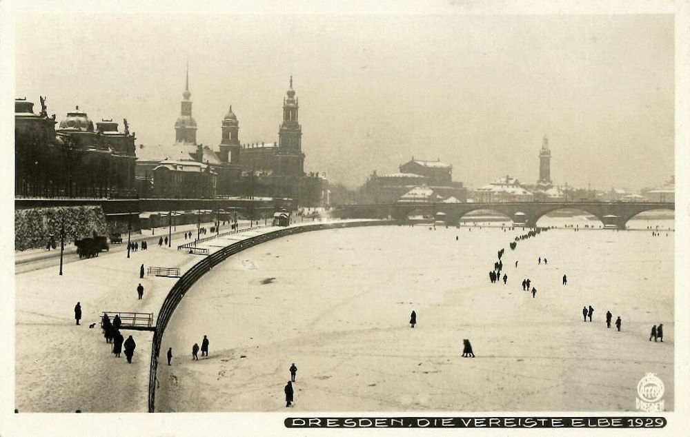1929 vereiste Elbe