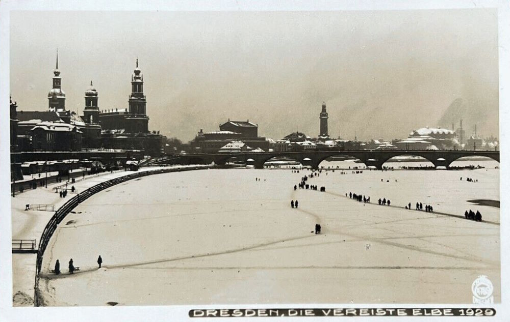 1929 vereiste Elbe