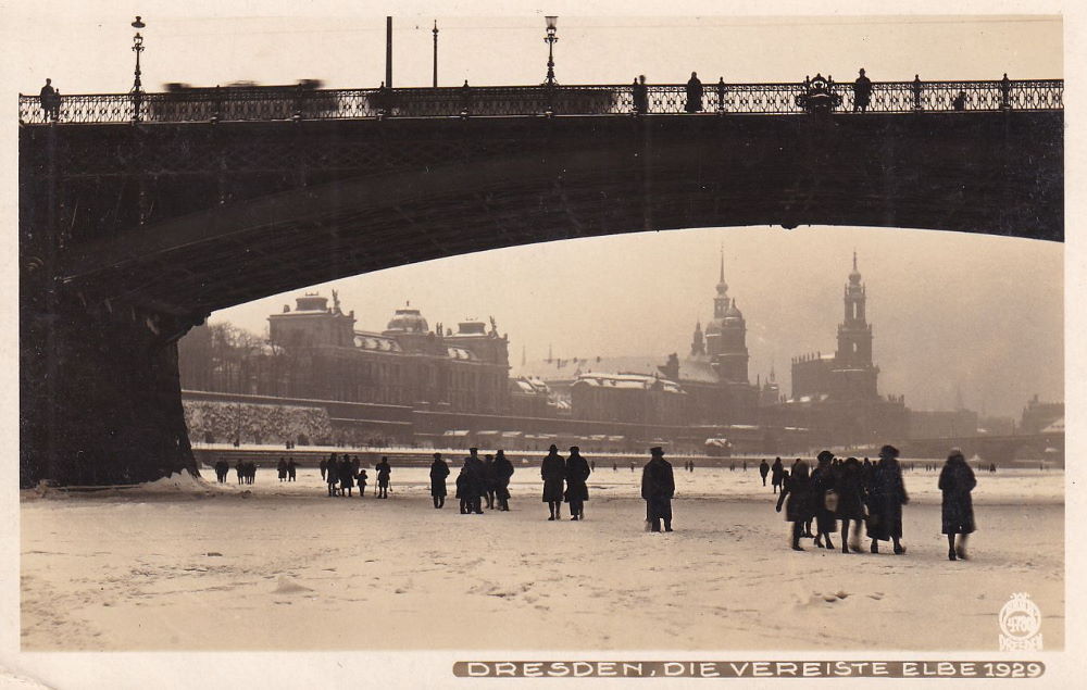 1929 vereiste Elbe