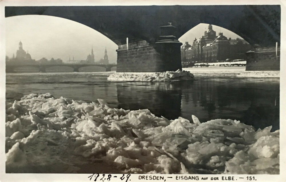1929 vereiste Elbe