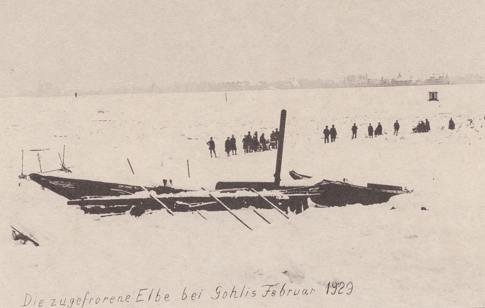 1929 vereiste Elbe