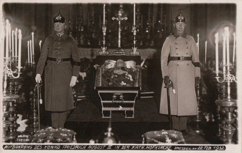 1932 Tod König Friedrich August III